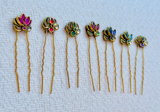 Lotus Hair Pins