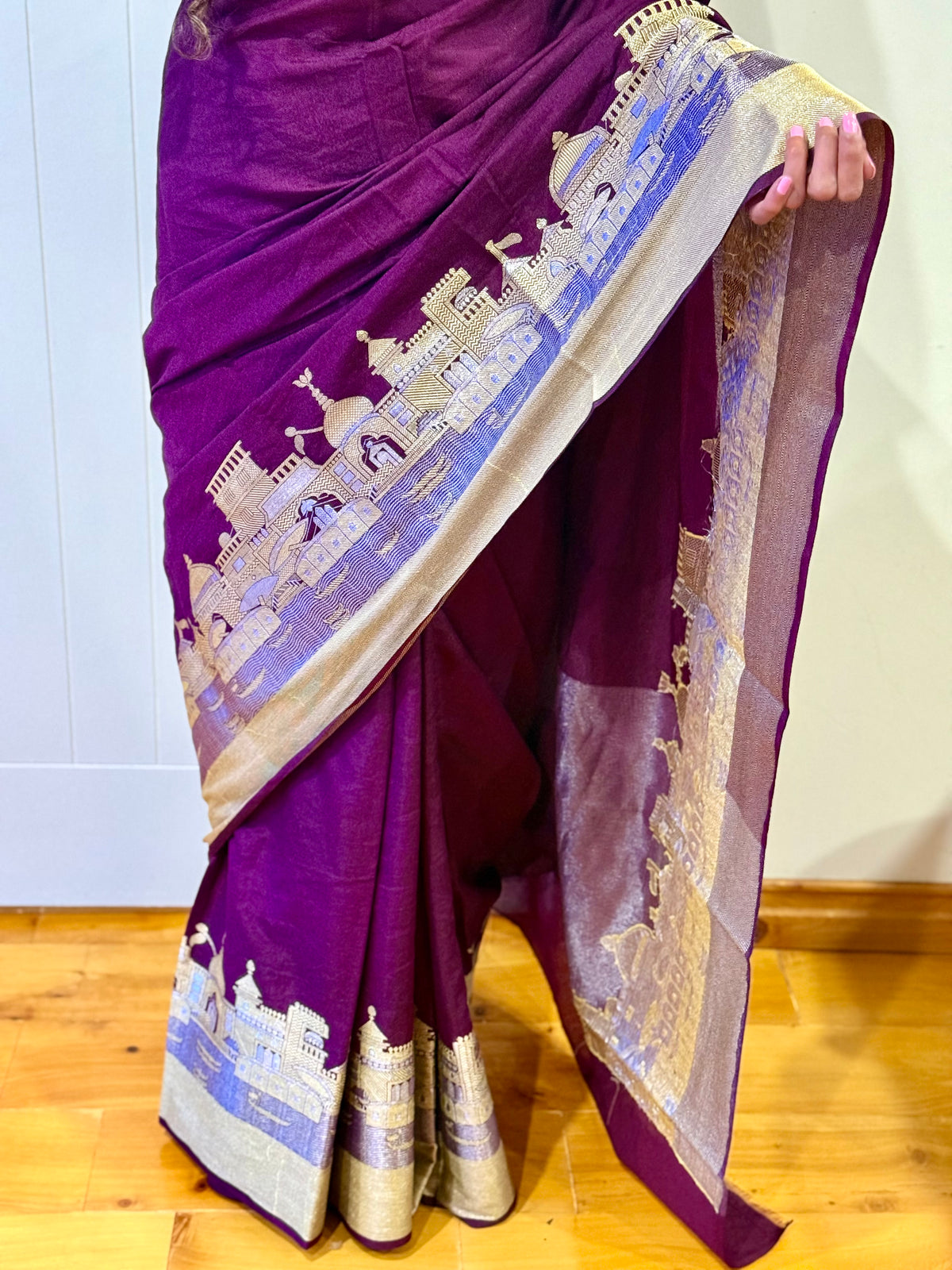 Banarasi Ghat Saree