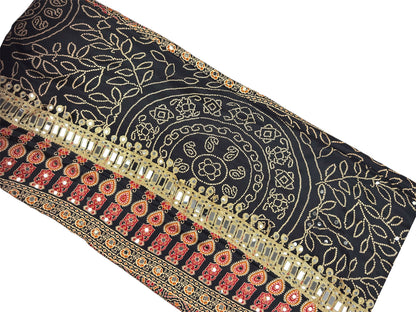 Ajrakh Satin Crepe