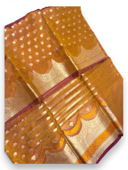 Banarasi Dhoop Chaon Tissue Silk