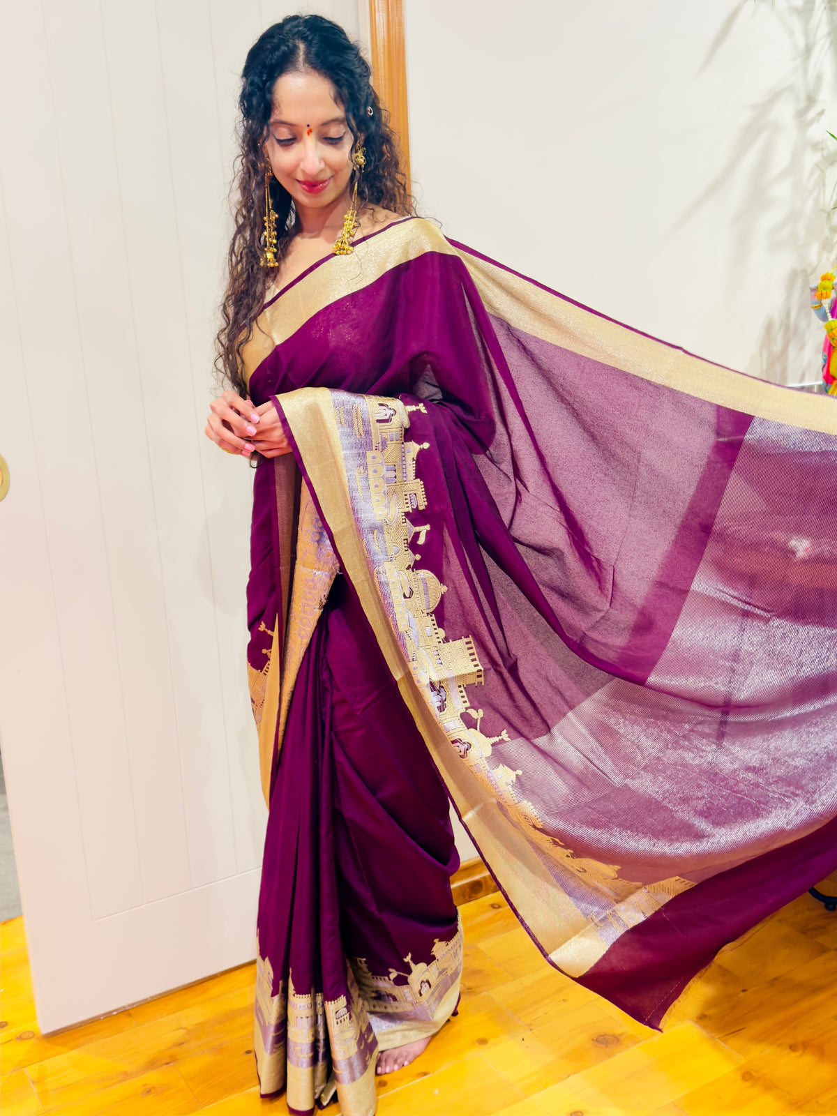 Banarasi Ghat Saree