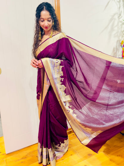 Banarasi Ghat Saree
