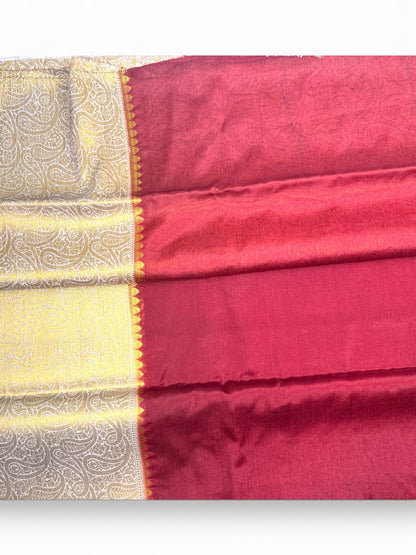 Banarasi Katan Silk- Maroon