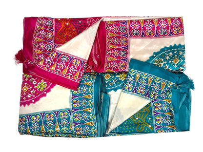 Ajrakh Satin Crepe