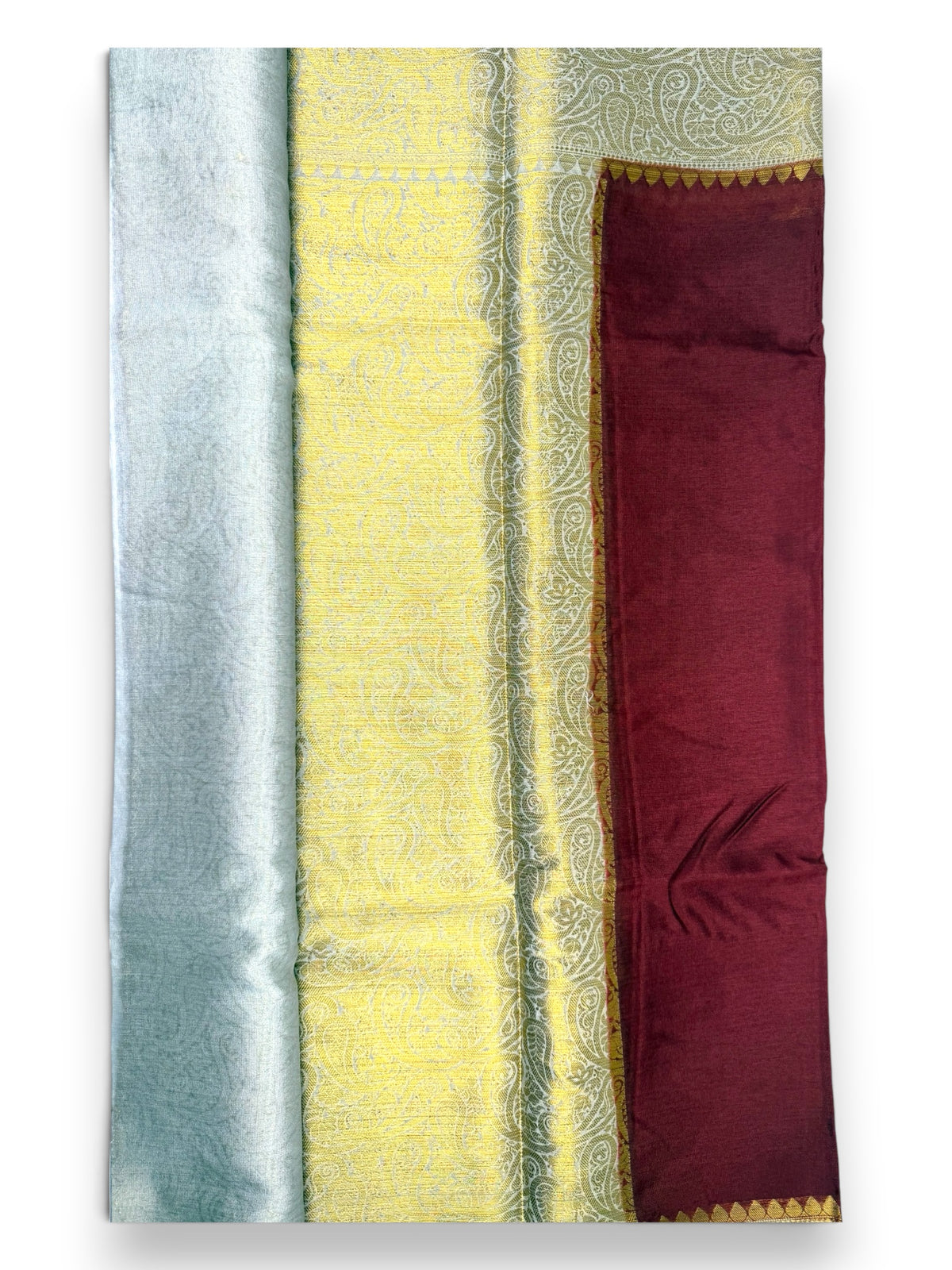 Banarasi Katan Silk- Maroon