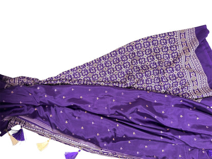 Ajrakh Satin Crepe