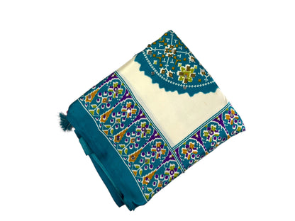 Ajrakh Satin Crepe