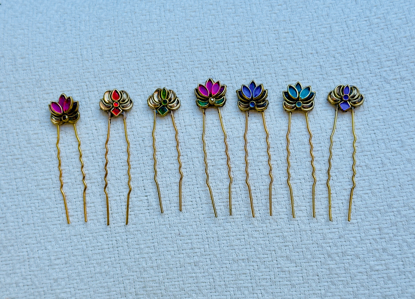 Lotus Hair Pins