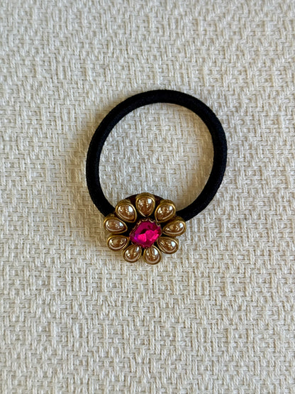 Kundan hair ties