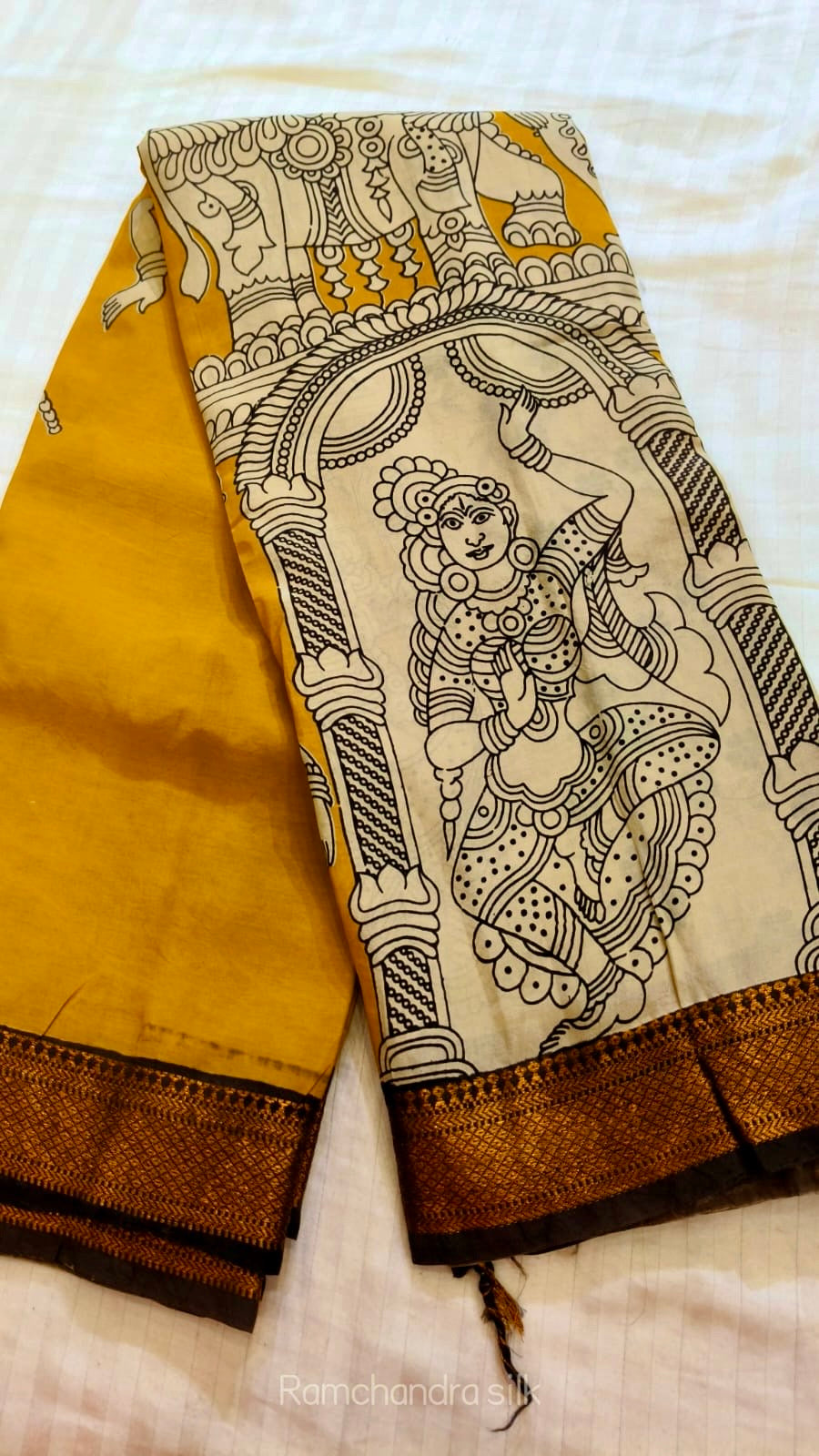 Chennur Silk Kalamkari