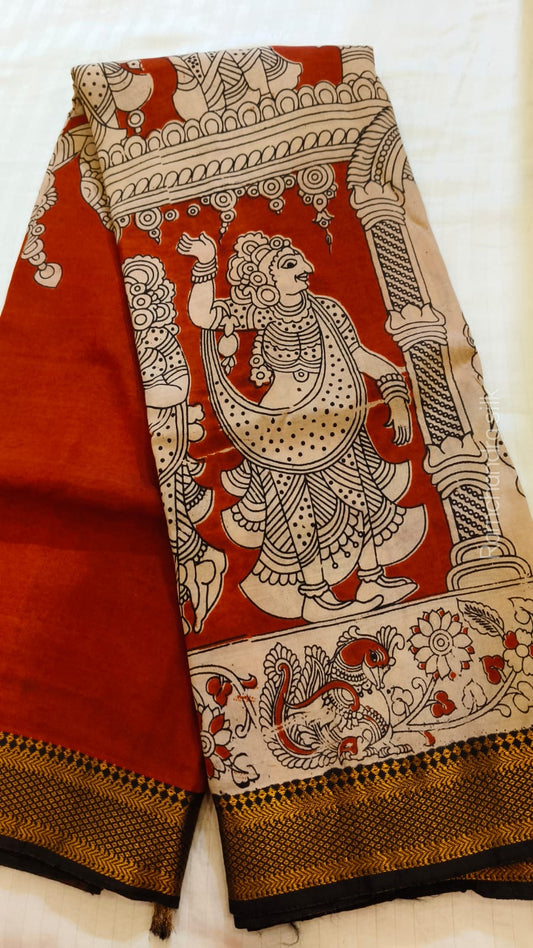 Chennur Silk Kalamkari